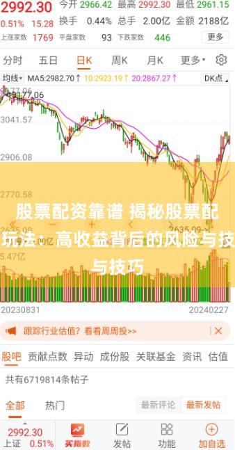 股票配资靠谱 揭秘股票配资玩法：高收益背后的风险与技巧