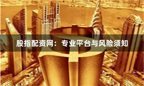 股指配资网：专业平台与风险须知